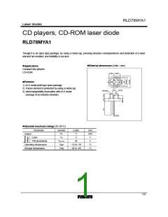 浏览型号RLD78MYA1的Datasheet PDF文件第1页