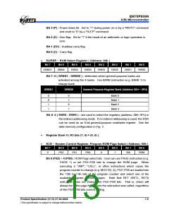 浏览型号EM78P809NP的Datasheet PDF文件第13页