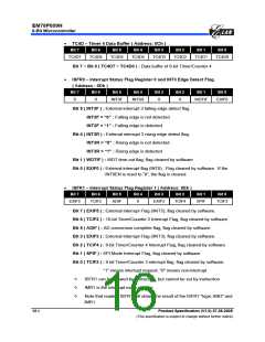 浏览型号EM78P809NP的Datasheet PDF文件第16页