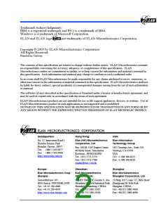 浏览型号EM78P809NM的Datasheet PDF文件第2页