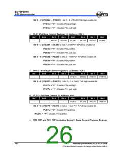 浏览型号EM78P809NP的Datasheet PDF文件第26页