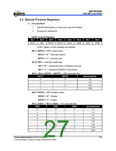 浏览型号EM78P809NP的Datasheet PDF文件第27页