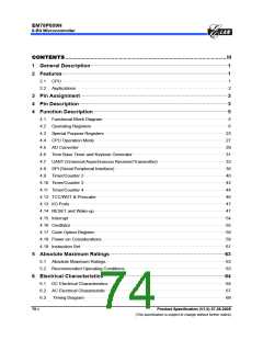 浏览型号EM78P809NP的Datasheet PDF文件第74页
