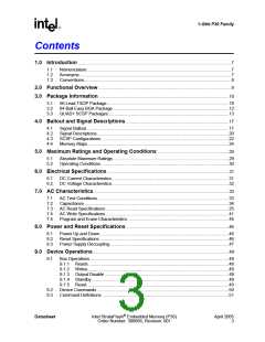 浏览型号JS28F128P30T85的Datasheet PDF文件第3页