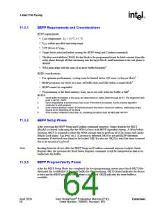 浏览型号JS28F128P30T85的Datasheet PDF文件第64页