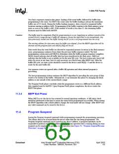 浏览型号JS28F128P30T85的Datasheet PDF文件第65页