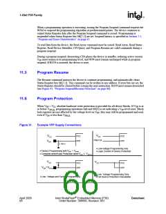 浏览型号JS28F128P30T85的Datasheet PDF文件第66页