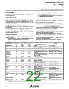 浏览型号M38226E8DFP的Datasheet PDF文件第22页