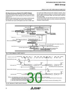 浏览型号M38226E8DFP的Datasheet PDF文件第30页