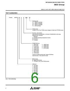 浏览型号M38226E8DFP的Datasheet PDF文件第6页