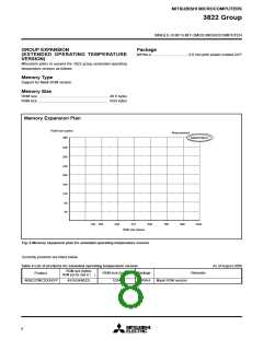 浏览型号M38226E8DFP的Datasheet PDF文件第8页
