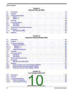 浏览型号MC908QY8的Datasheet PDF文件第10页