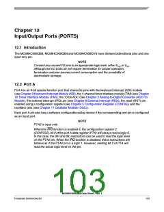 浏览型号MC908QY8的Datasheet PDF文件第103页