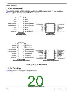 浏览型号MC908QY8的Datasheet PDF文件第20页