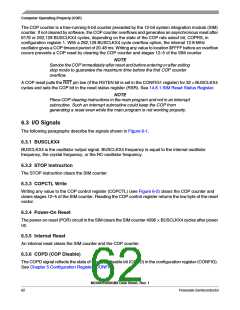 浏览型号MC908QY8的Datasheet PDF文件第62页