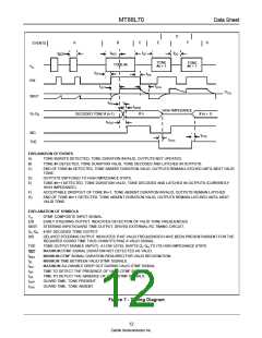 浏览型号MT88L70AE1的Datasheet PDF文件第12页