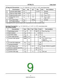 浏览型号MT88L70AE1的Datasheet PDF文件第9页