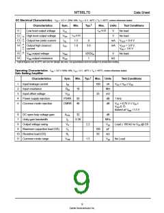 浏览型号MT88L70ANR1的Datasheet PDF文件第9页