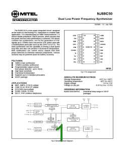 浏览型号NJ88C50NPAS的Datasheet PDF文件第1页