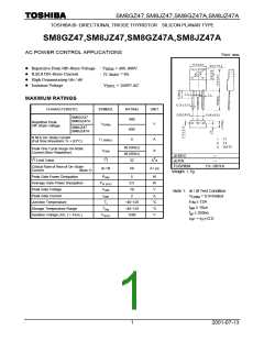 浏览型号SM8GZ47的Datasheet PDF文件第1页