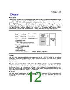 浏览型号W78E516BP-24的Datasheet PDF文件第12页
