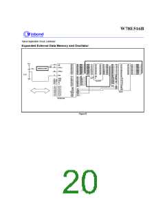 浏览型号W78E516BP-24的Datasheet PDF文件第20页