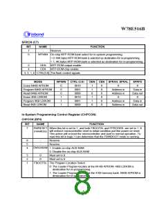 浏览型号W78E516BP-24的Datasheet PDF文件第8页
