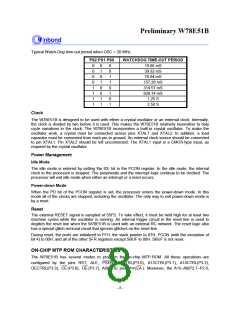 浏览型号W78E51B-40的Datasheet PDF文件第8页