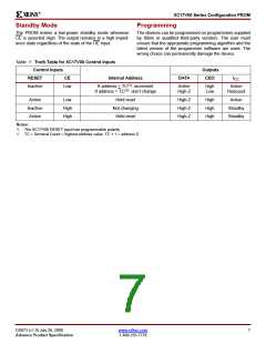 浏览型号XC17V08VQ44C的Datasheet PDF文件第7页