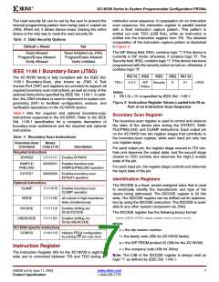 浏览型号XC18V01PC20C的Datasheet PDF文件第7页