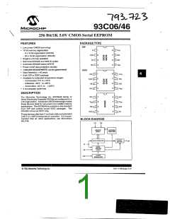 浏览型号93C46的Datasheet PDF文件第1页