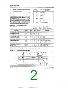 浏览型号93C46的Datasheet PDF文件第2页