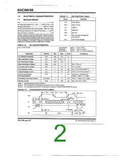 浏览型号93C46-SM的Datasheet PDF文件第2页