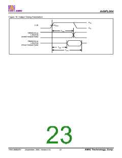 浏览型号A49FL004TX-33CF的Datasheet PDF文件第23页