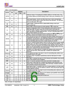 浏览型号A49FL004TX-33CF的Datasheet PDF文件第6页