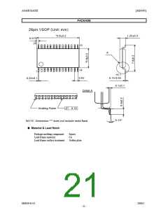 浏览型号AK4393VF的Datasheet PDF文件第21页