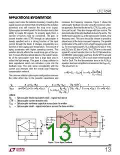 浏览型号LTC1698IGN的Datasheet PDF文件第13页