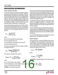 浏览型号LTC1698IGN的Datasheet PDF文件第16页