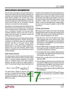 浏览型号LTC1698IGN的Datasheet PDF文件第17页
