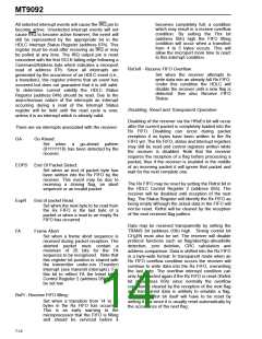 浏览型号MT9092的Datasheet PDF文件第14页