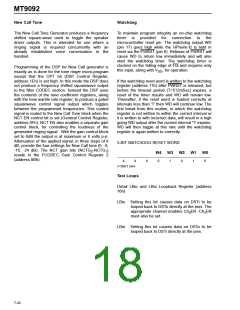 浏览型号MT9092的Datasheet PDF文件第18页