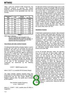 浏览型号MT9092的Datasheet PDF文件第8页