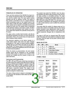 浏览型号X9C303PI的Datasheet PDF文件第3页