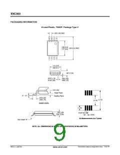浏览型号X9C303PI的Datasheet PDF文件第9页