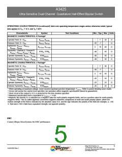 浏览型号A3425EL-T的Datasheet PDF文件第5页