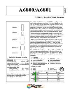 浏览型号A6801SA-T的Datasheet PDF文件第1页