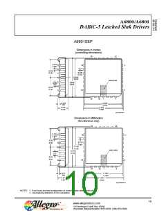 浏览型号A6801SA-T的Datasheet PDF文件第10页