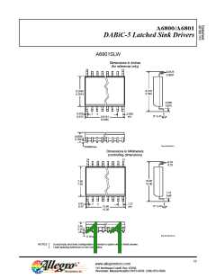 浏览型号A6801SA-T的Datasheet PDF文件第11页