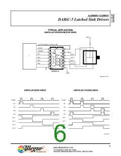 浏览型号A6801SA-T的Datasheet PDF文件第6页