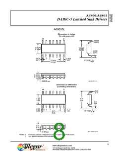浏览型号A6801SA-T的Datasheet PDF文件第8页